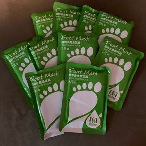 Set of 10 Foot Masks